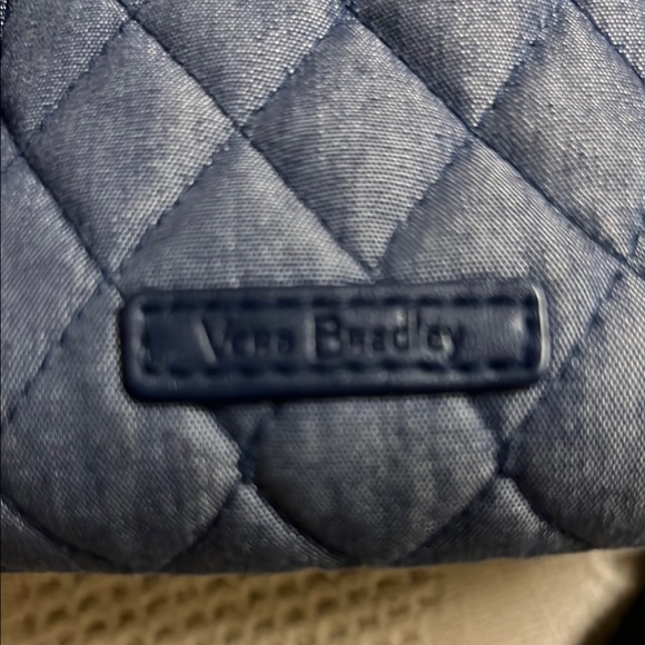 Vera Bradley Blue Quilted Crossbody Bag - Picture 2 of 6